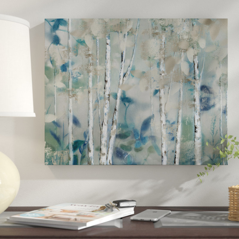 Winston Porter 'Zen Forest I' Watercolor Painting Print on Wrapped